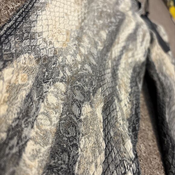 NWT GUESS MID-RISE CURVE X JEANS WITH PYTHON PRINT Size 27 $158 - Picture 10 of 12